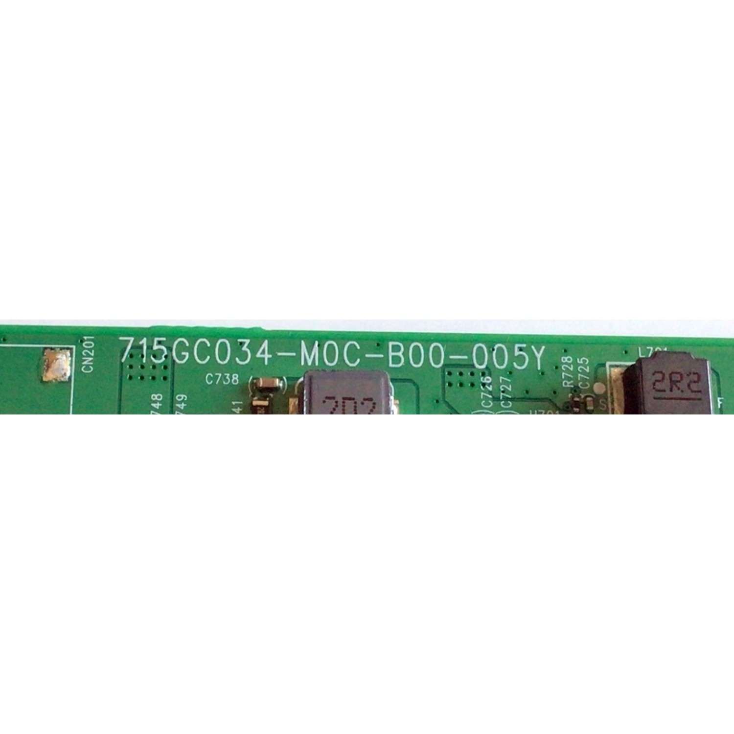 MAIN PARA TV INSIGNIA QLED 4K·UHD·HDR ((FIRE TV)) / NUMERO DE PARTE XLCB02K059 / 715GC034-M0C-B00-005Y / (U)XLCB02K059000X / PANEL TPT500WR-U2T01.D REV:S01A / NUMERO DE DISPLAY CV500U2-T01 REV:02 / MODELO NS-50F501NA22 - Imagen 3
